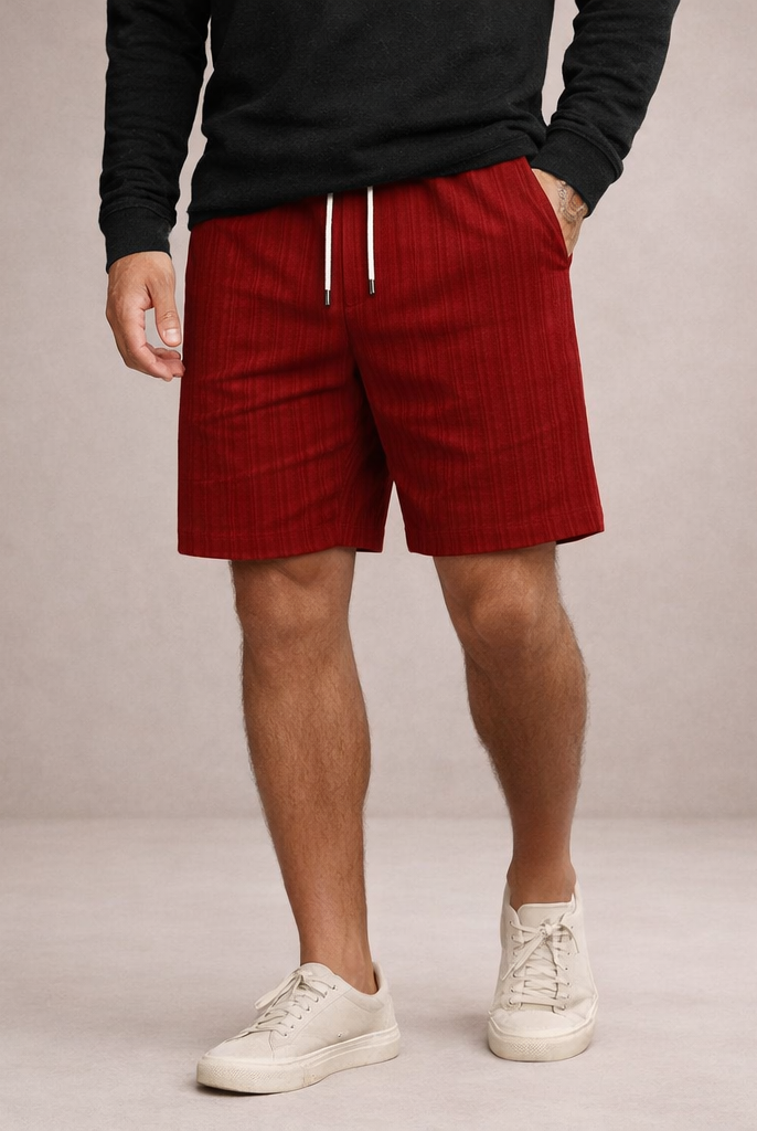 Korte Broek Heren Linnen Regular Fit Ademend Zomer Casual - Image 20