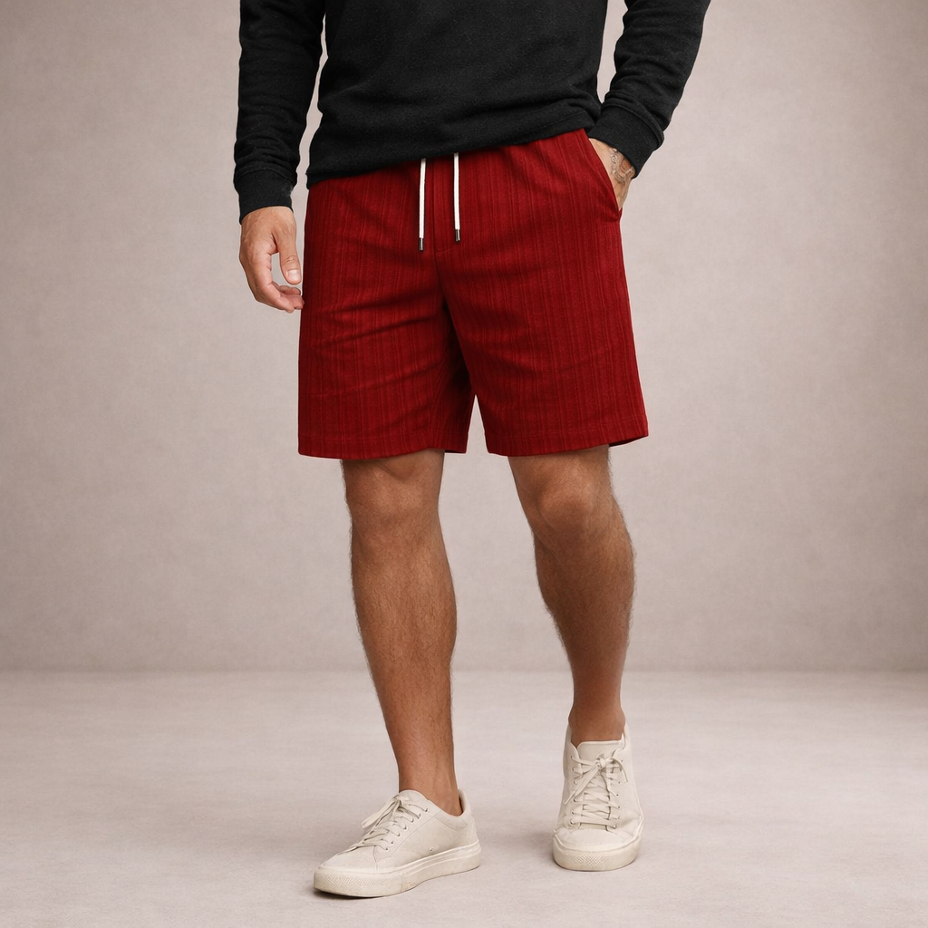 Korte Broek Heren Linnen Regular Fit Ademend Zomer Casual - Image 20
