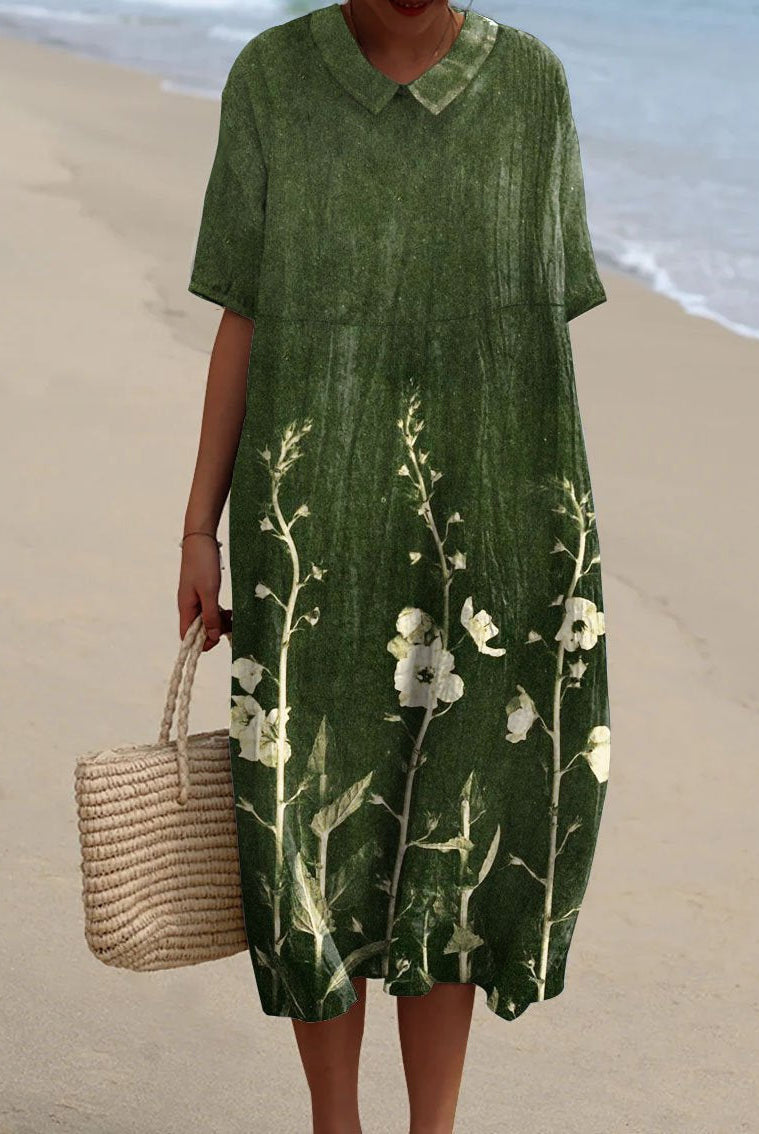 Hannah - Buntes Sommerkleid Mit Blumen - Image 4
