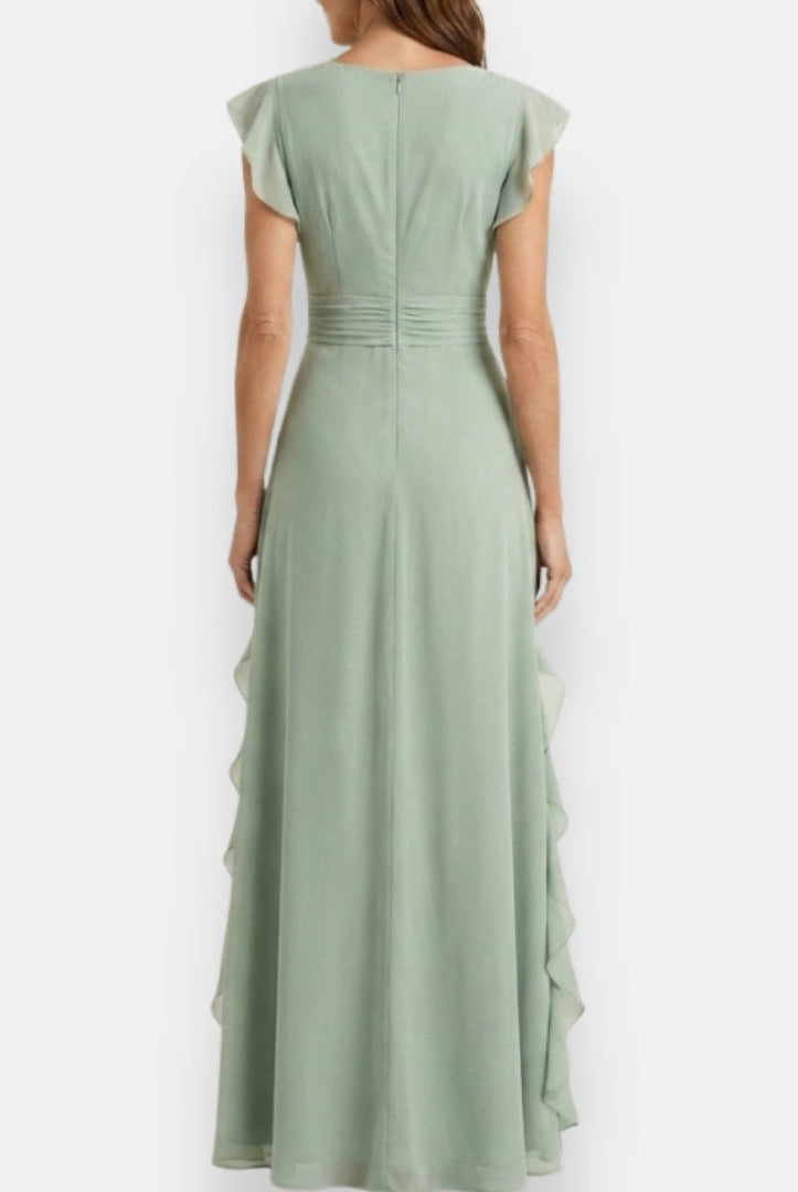 Abbie | Stilvolles Abendkleid mit femininer Rüschenkante - Image 7
