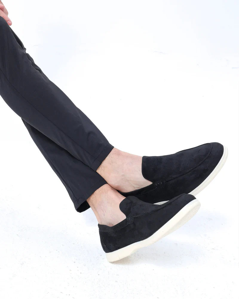 Heren Loafers Met Suède Look Instapmodel En Comfortzool - Image 12