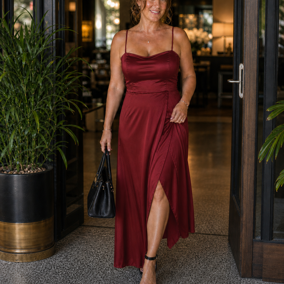 Elegantes Damen-Kleid mit fließendem Schnitt | R&B
