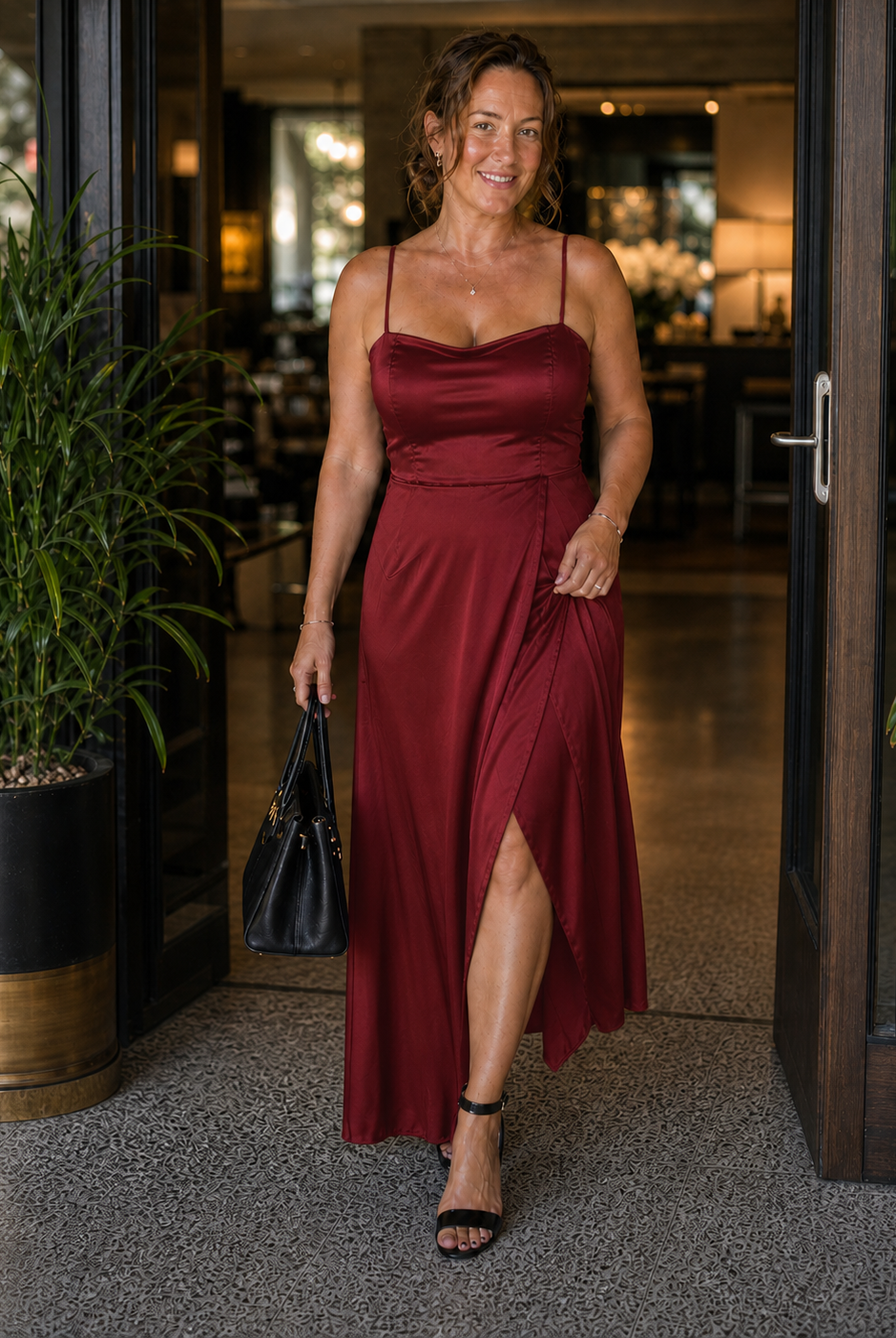 Elegantes Damen-Kleid mit fließendem Schnitt | R&B