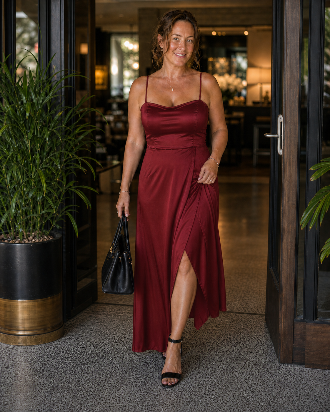 Elegantes Damen-Kleid mit fließendem Schnitt | R&B