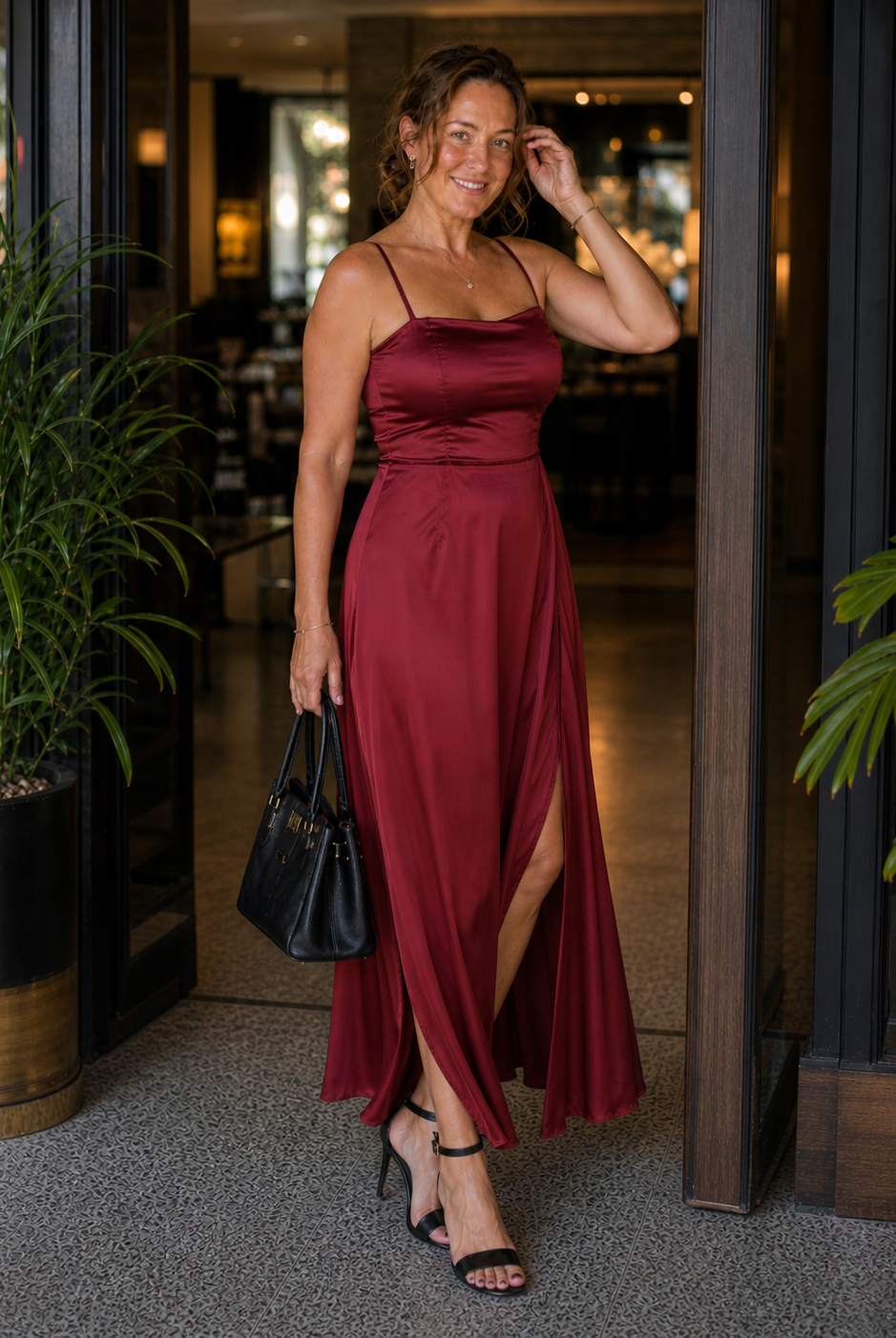 Elegantes Damen-Kleid mit fließendem Schnitt | R&B - Image 3