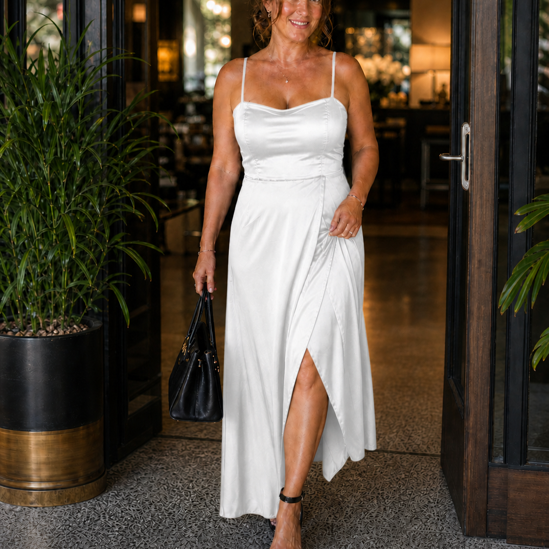 Elegantes Damen-Kleid mit fließendem Schnitt | R&B - Image 9