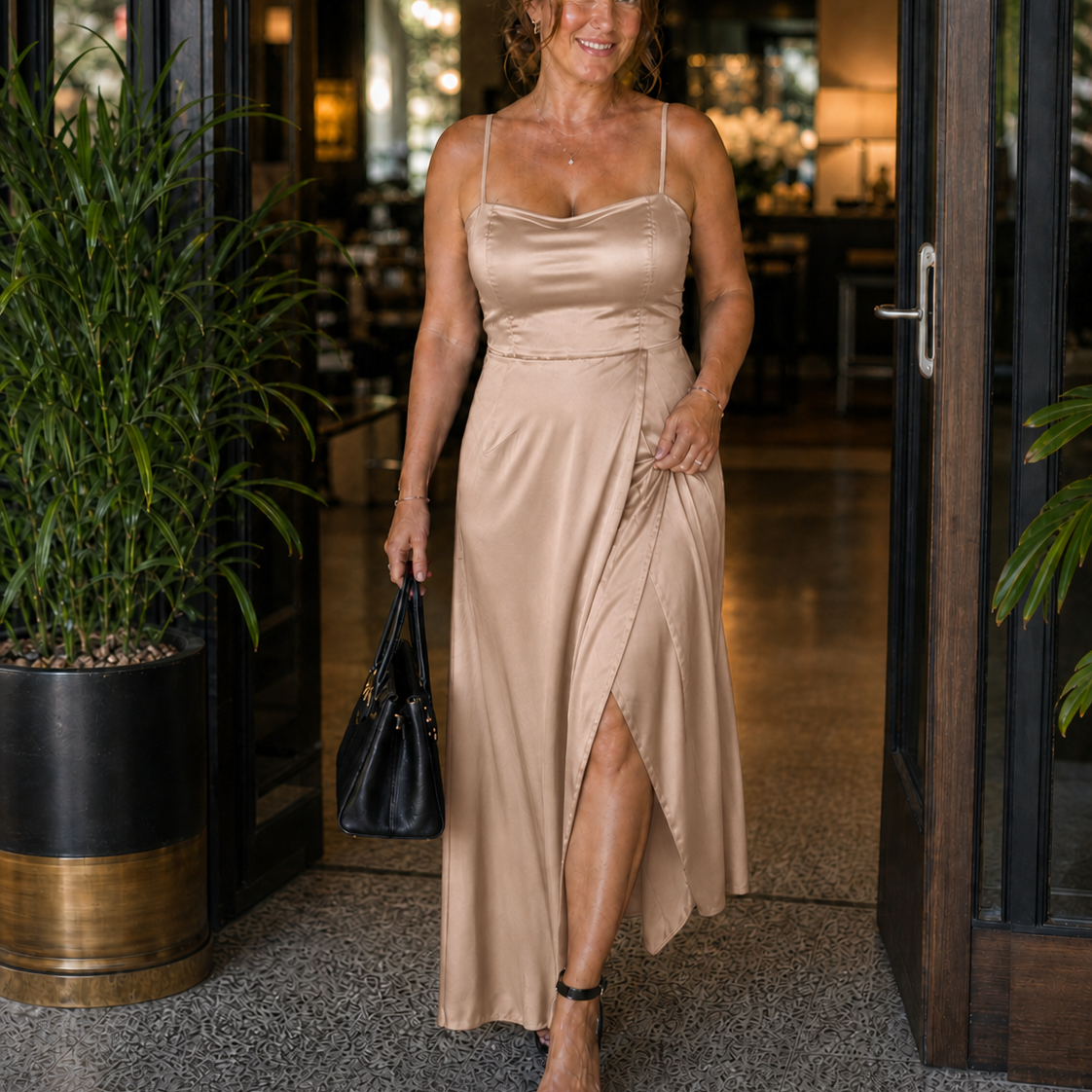 Elegantes Damen-Kleid mit fließendem Schnitt | R&B - Image 8