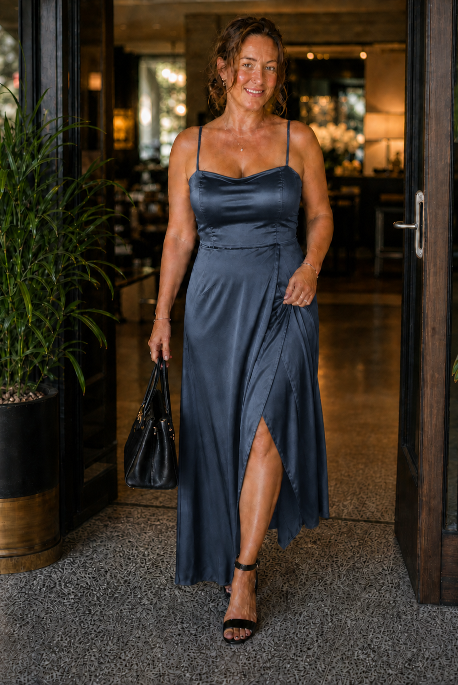 Elegantes Damen-Kleid mit fließendem Schnitt | R&B - Image 5