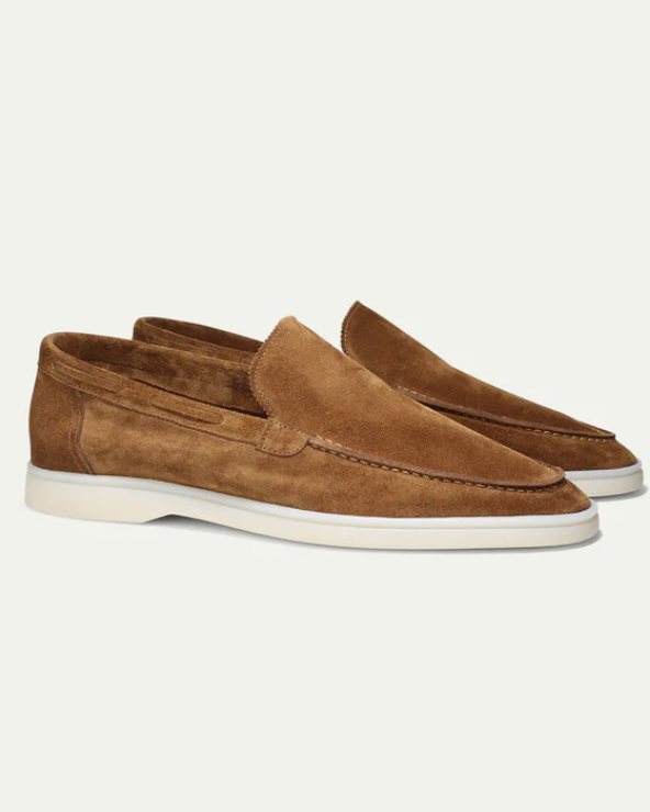 Męskie Mokasyny Z Zamszu - Klasyczne Buty Mokasyny Męskie 4