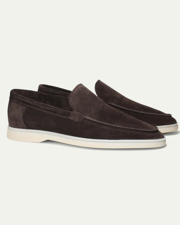 Męskie Mokasyny Z Zamszu - Klasyczne Buty Mokasyny Męskie 5