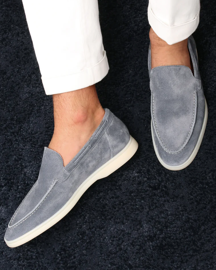 Męskie Mokasyny Z Zamszu - Klasyczne Buty Mokasyny Męskie 6
