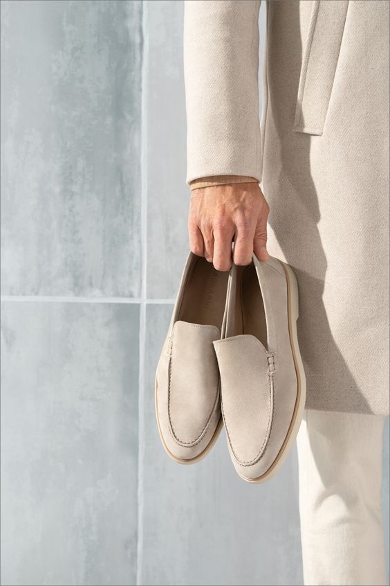 Heren Loafers Met Suède Look Instapmodel En Comfortzool - Image 2