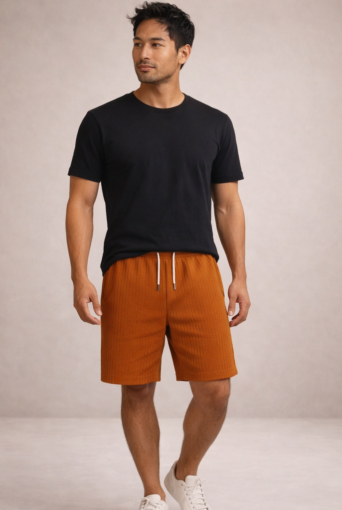 Korte Broek Heren Linnen Regular Fit Ademend Zomer Casual - Image 19