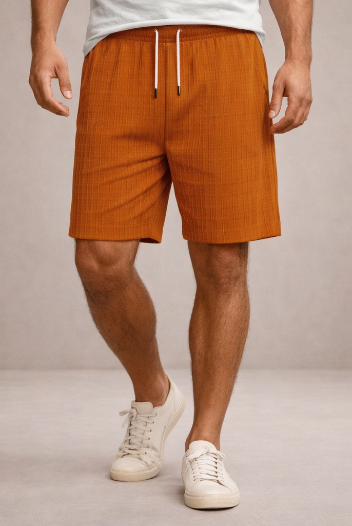 Korte Broek Heren Linnen Regular Fit Ademend Zomer Casual - Image 18