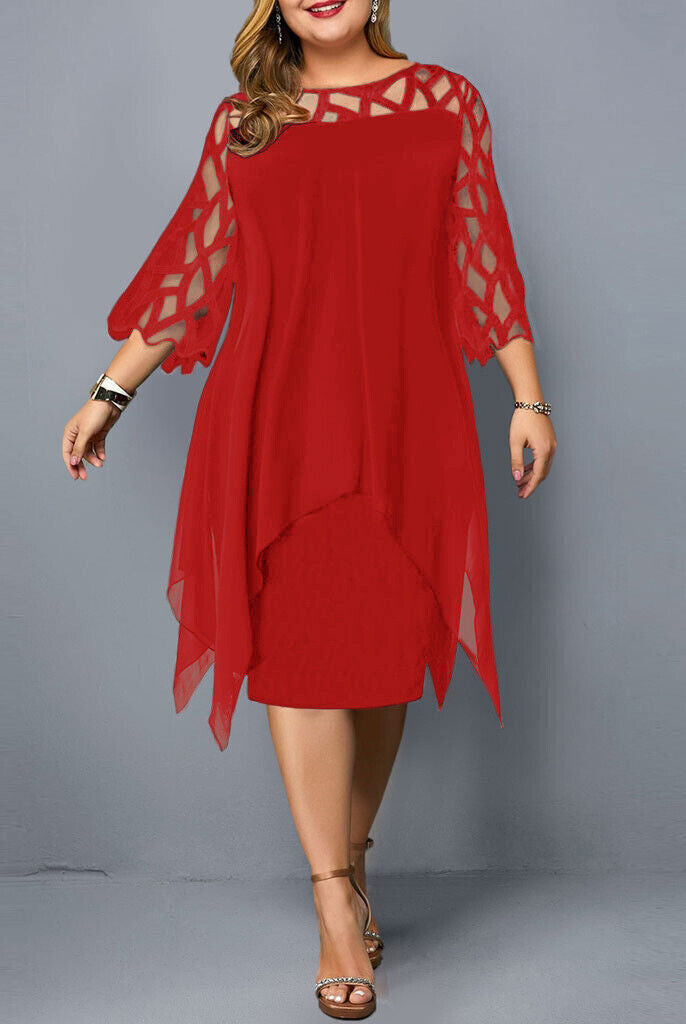 Abeline | Luftiges und elegantes Kleid in Übergröße - Image 6