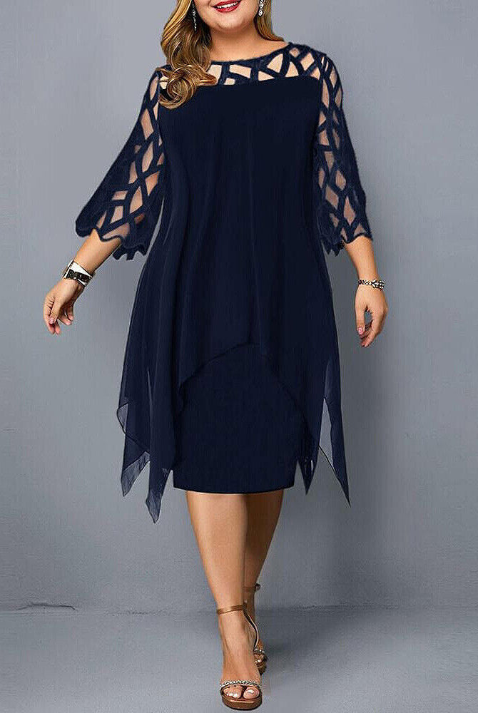 Abeline | Luftiges und elegantes Kleid in Übergröße