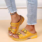 Abell | Damen Sandalen aus Leder mit verstellbarem Riemen - Image 4