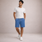 Korte Broek Heren Linnen Regular Fit Ademend Zomer Casual - Image 7