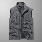 Bodywarmer Heren Rits Opstaande Kraag Outdoor Vest - Image 10