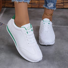 Abigail | Einfarbige Freizeit-Sportschuhe für Damen mit dicken Sohlen - Image 8