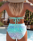 Abigail | stilvoller Neckholder-Bikini mit bedrucktem BH für Damen - Image 7