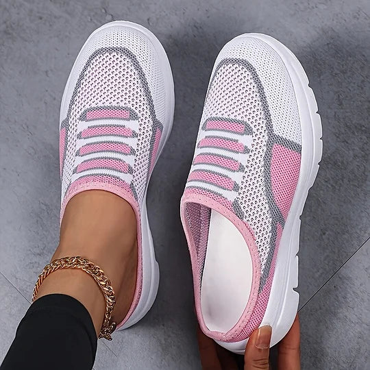 AC | Bequeme Damen Slip-On Sneaker aus Atmungsaktivem Mesh - Image 9