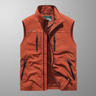 Bodywarmer Heren Rits Opstaande Kraag Outdoor Vest - Image 12