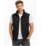 Bodywarmer Heren Rits Opstaande Kraag Outdoor Vest - Image 4