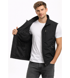 Bodywarmer Heren Rits Opstaande Kraag Outdoor Vest - Image 8