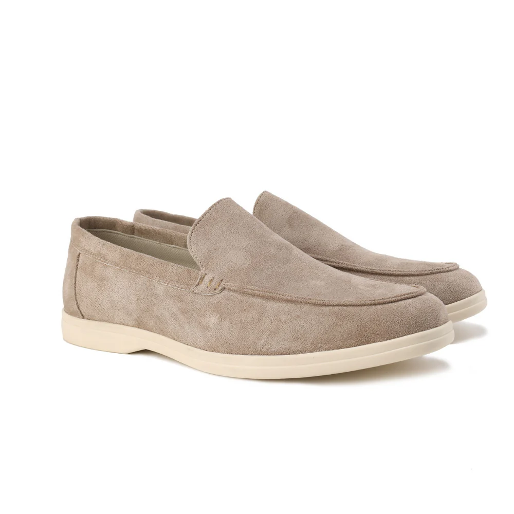 Heren Loafers Met Suède Look Instapmodel En Comfortzool - Image 3