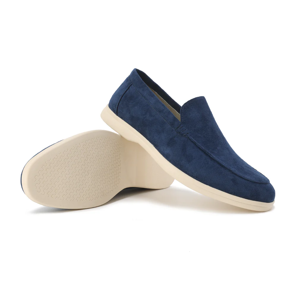 Heren Loafers Met Suède Look Instapmodel En Comfortzool - Image 9