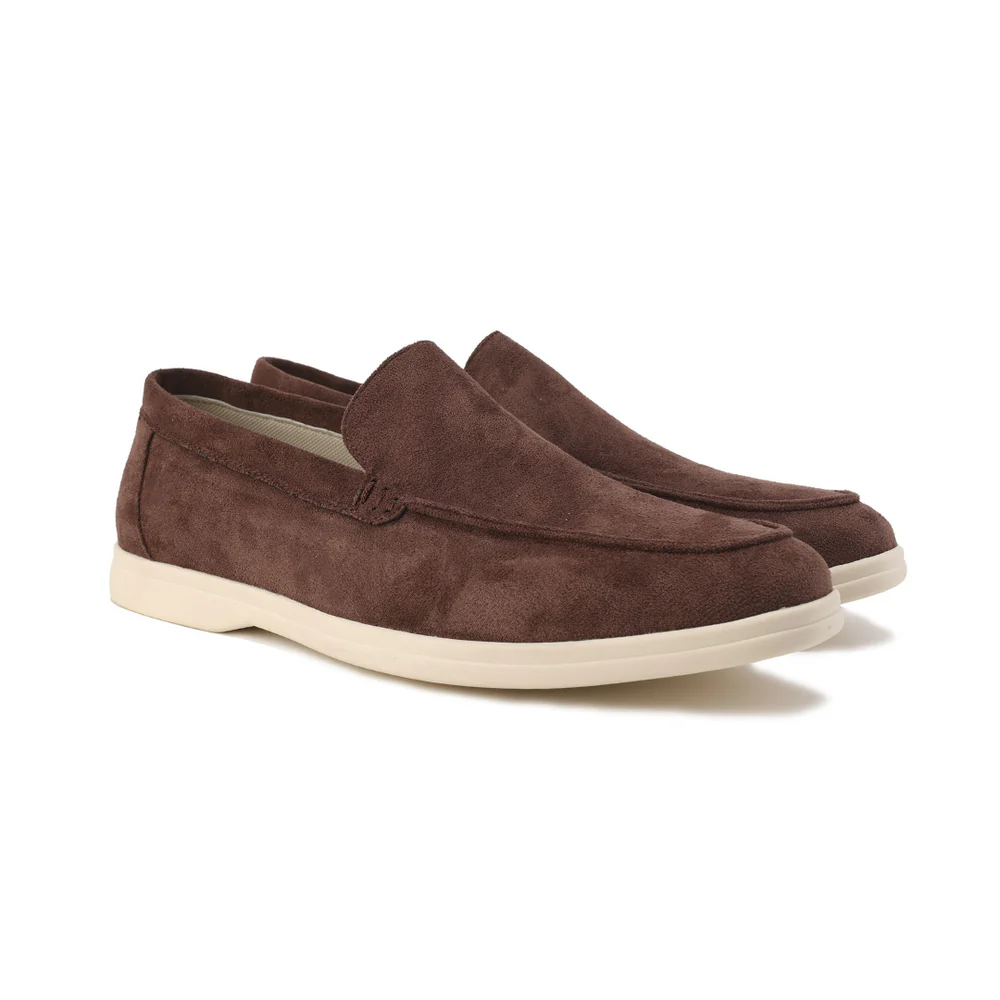 Heren Loafers Met Suède Look Instapmodel En Comfortzool - Image 20