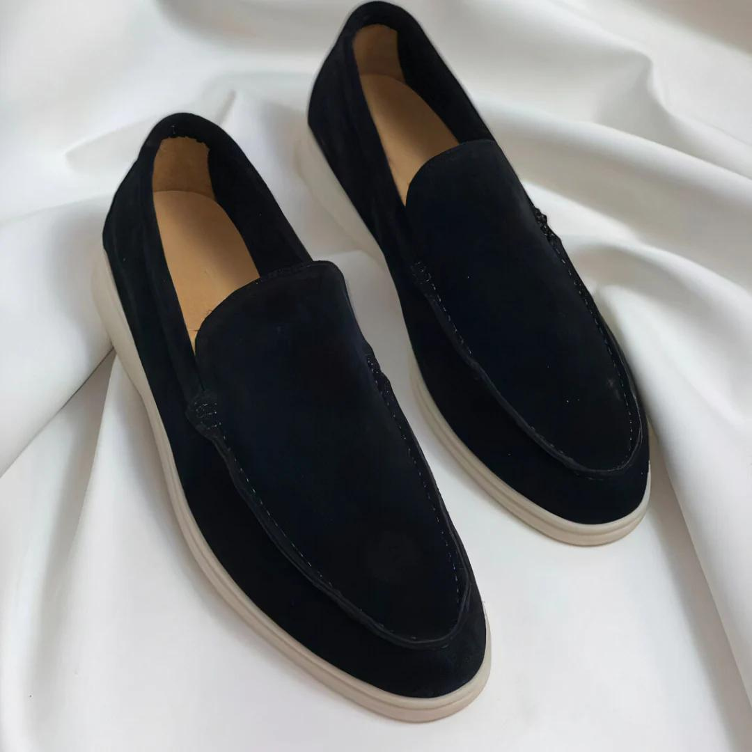 Męskie Loafersy Skórzane Eleganckie z Antypoślizgową Podeszwą 12