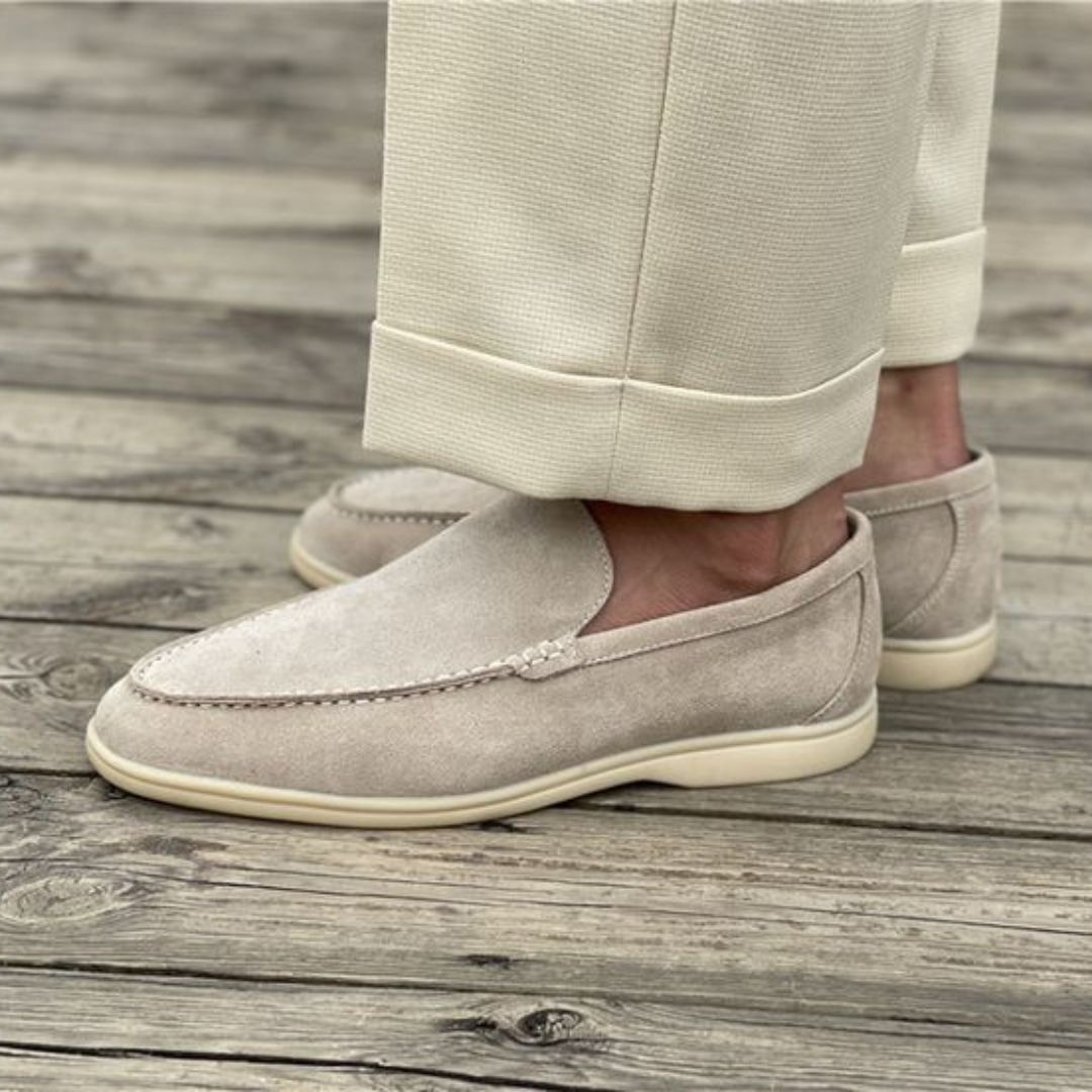 Męskie Loafersy Skórzane Eleganckie z Antypoślizgową Podeszwą 3
