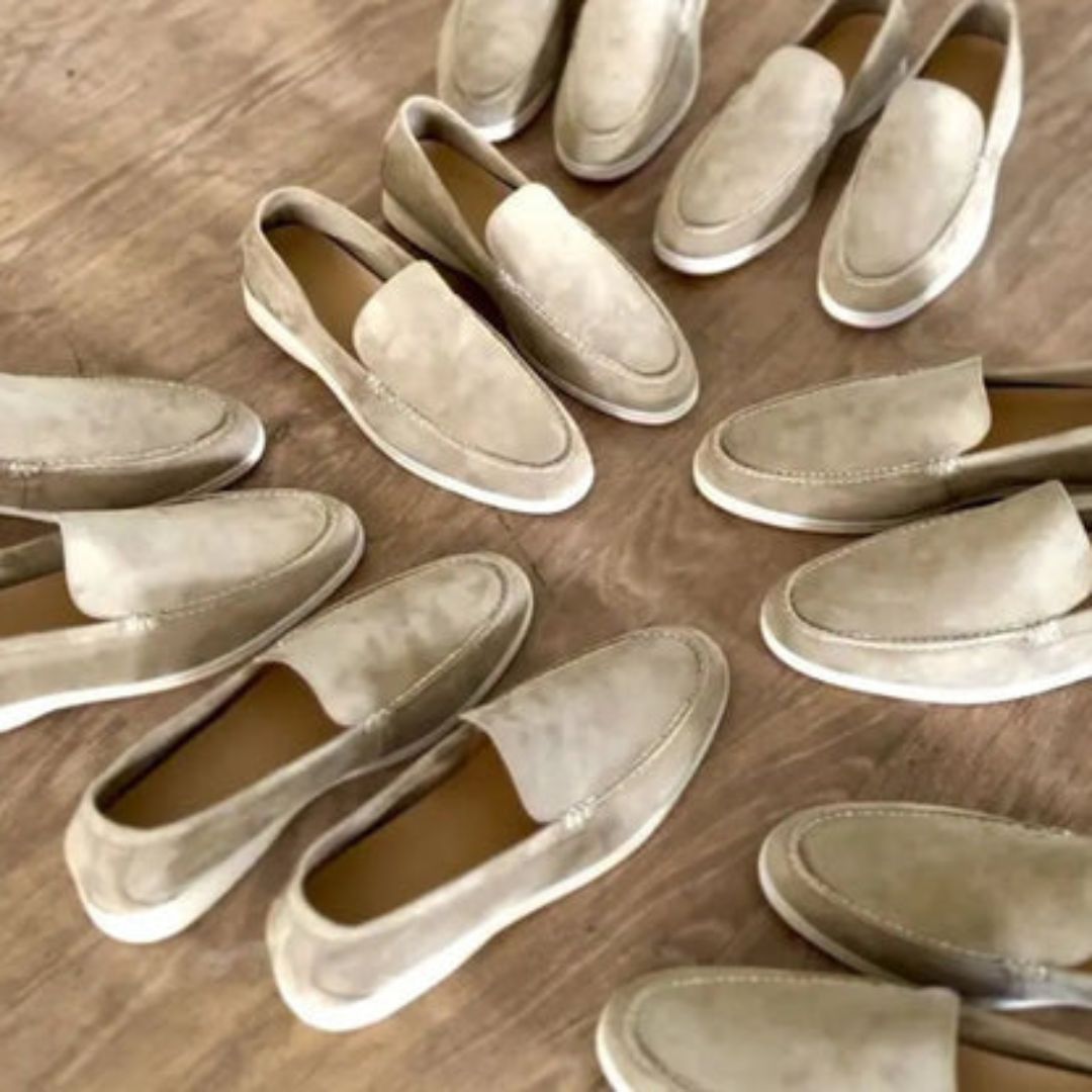 Męskie Loafersy Skórzane Eleganckie z Antypoślizgową Podeszwą 4