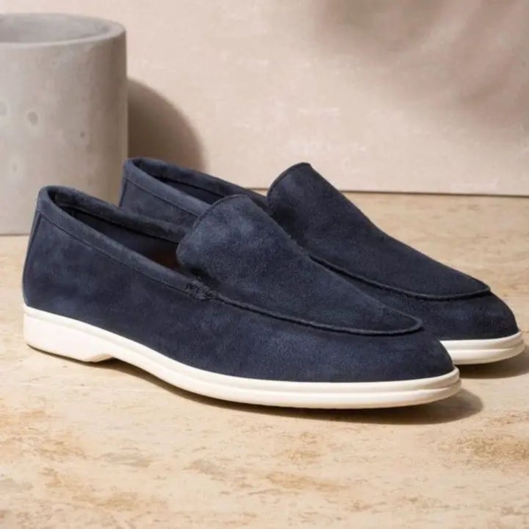 Męskie Loafersy Skórzane Eleganckie z Antypoślizgową Podeszwą 7