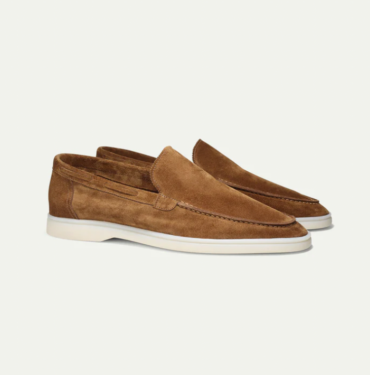 Męskie Mokasyny Z Zamszu - Klasyczne Buty Mokasyny Męskie 4
