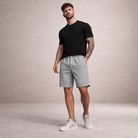 Korte Broek Heren Linnen Regular Fit Ademend Zomer Casual - Image 15