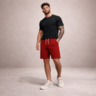 Korte Broek Heren Linnen Regular Fit Ademend Zomer Casual - Image 21