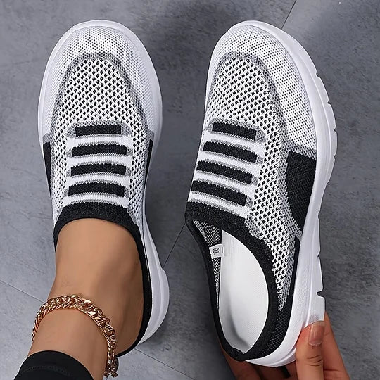 AC | Bequeme Damen Slip-On Sneaker aus Atmungsaktivem Mesh - Image 5
