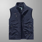Bodywarmer Heren Rits Opstaande Kraag Outdoor Vest - Image 14