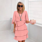 Chic Schichtkleid mit Puffärmeln für Frauen - Image 14