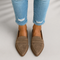 Mocassini Slip On in Camoscio